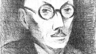 مُقتطفات من شِعر بيير جان جوف Theodore Strawinsky Portrait de Jouve 1945 Co Fondation Theodore Strawinsky e1514242277697 مُقتطفات من شِعر بيير جان جوف