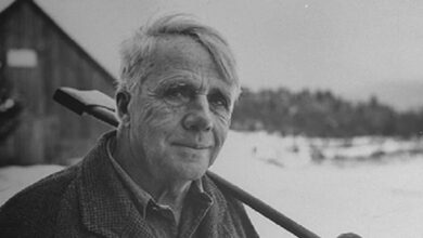 روبرت فروست - عند الغابة og robert frost 133 روبرت فروست - عند الغابة