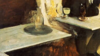 the absinthe drinker 1876 scaled الشراب المُسْكِر لـ إدغار ديغا