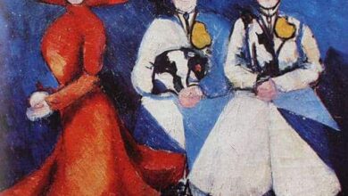 three female figures 1910 نص من رواية منتجع الساحرات - أمير تاج السر