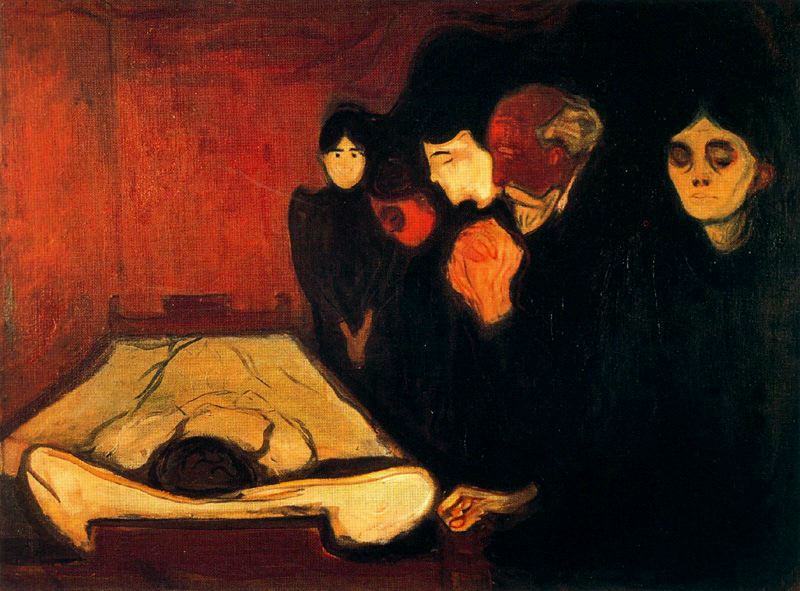 by the deathbed fever 1893 أموتُ، والناسُ نيامٌ - محمد عيد إبراهيم