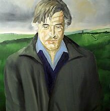 16426018 poet ted hughes profile art مختارات من قصائد تيد هيوز