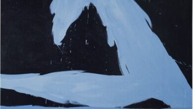 قطعتا ثلج في كأس واسعة - سلام دواي Robert Motherwell45 قطعتا ثلج في كأس واسعة - سلام دواي