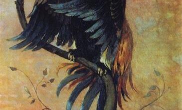 تيد هيوز - الصقر جاثماً | ترجمة : ياسين طه حافظ gamaun the prophetic bird 1897.jpgLarge تيد هيوز - الصقر جاثماً | ترجمة : ياسين طه حافظ