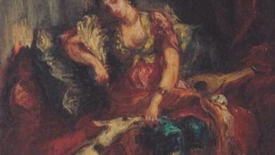قيس بن الملوح - تذكرتُ ليلى والسنين الخواليا woman from algiers with windhund 18541.jpgLarge e1525406298200 قيس بن الملوح - تذكرتُ ليلى والسنين الخواليا
