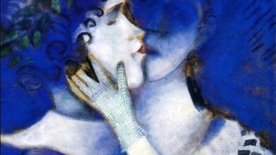 محمد عيد إبراهيم - الملاكُ الأحمر blue lovers 1914.jpgLarge محمد عيد إبراهيم - الملاكُ الأحمر