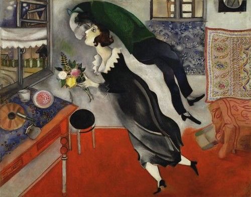 marc chagall art 1 ‏امرأة مستفزة - أحمد سالم