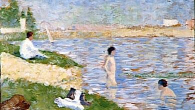 على مقربة من حشدٍ آمنٍ بذنوبه - الكيلاني عون study for bathers at asnieres 1883 على مقربة من حشدٍ آمنٍ بذنوبه - الكيلاني عون