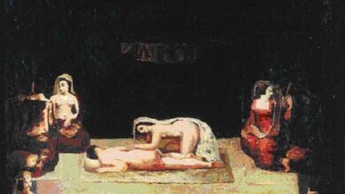 ترين سوميتس - البنات السيّئات والبنات الطيّبات Bathing Women By Alexander Bazhbeuk-Melikyan