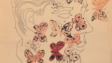 إلى الفراشة المرتجفة يسارًا في صدري - رؤى عبد الوهاب Artwork Andy Warhol 1928- 1987