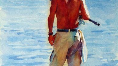 لا تترك أثرًا خلفك - محمد أبو زيد Art by Graham Berry