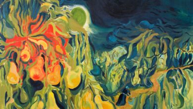 تأخرتِ أنتِ والقيامة - أحمد راشد ثاني Red Moon In The Orchard By Darby Milbrath