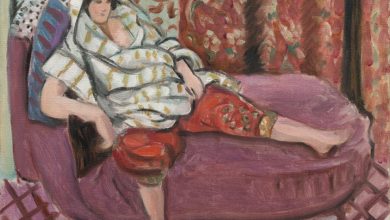 Woman on Rose Divan Henri Matisse ثلاثُ حيوات - سارة راسل - ترجمة ريهام عزيز الدين
