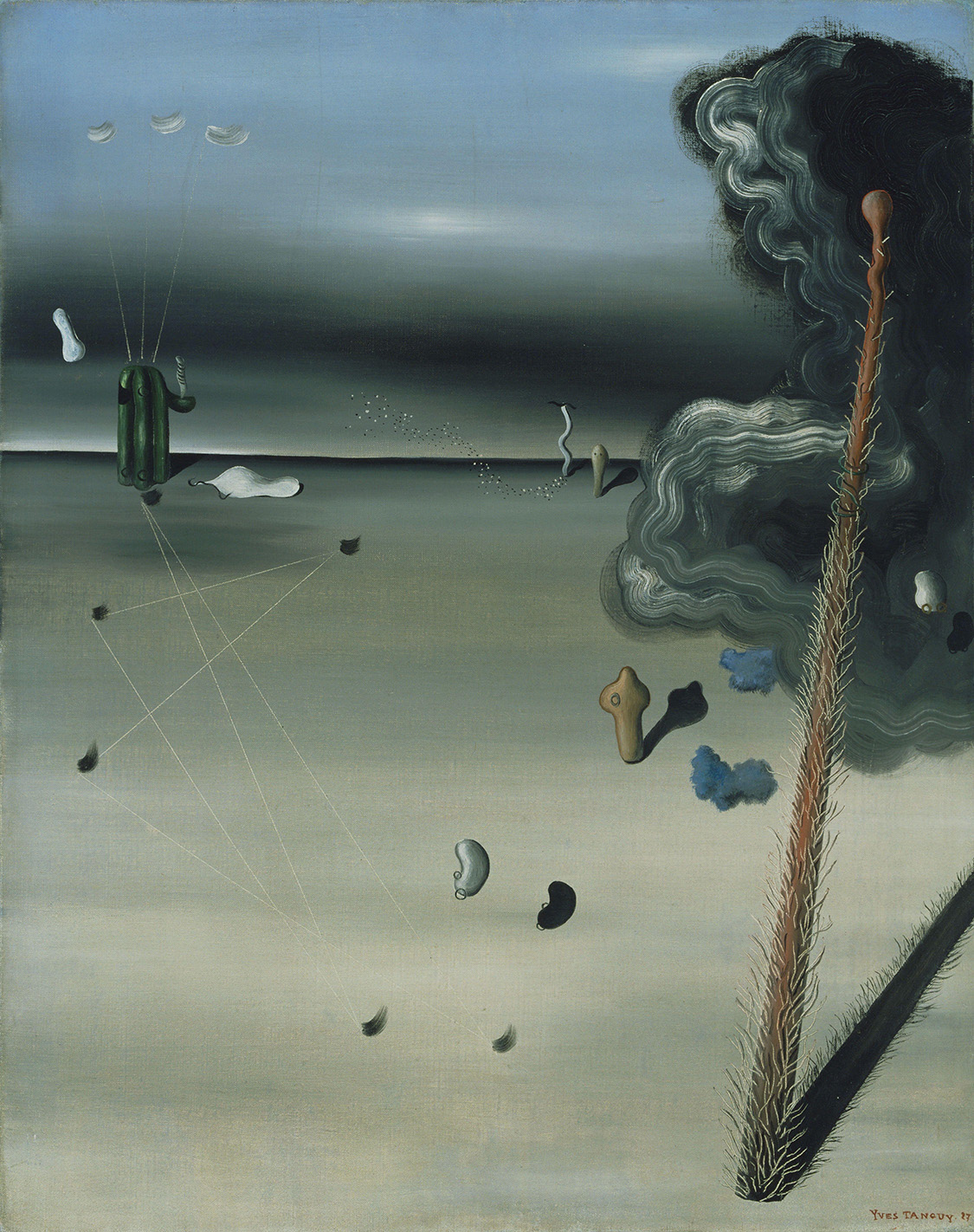 جسدُ المدينة - محمد الشريف Art Work by Yves Tanguy
